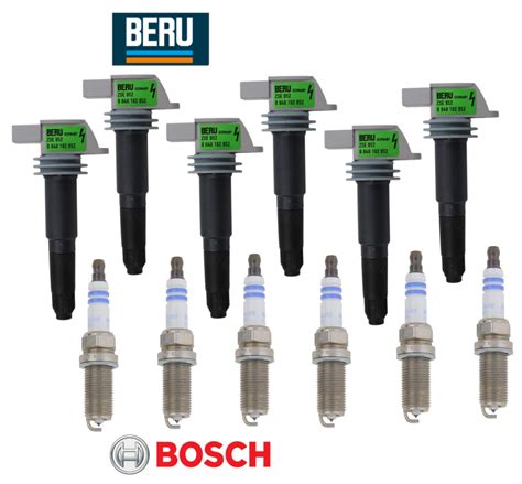 Ignition Coil Spark Plug Platinum Sets Beru Bosch Oem For Porsche