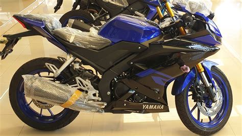 New Yamaha YZF R15 Blue 2019 YouTube