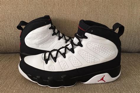 Air Jordan 9 Retro Returning In Og White Black And Red With Images Air Jordans New Jordans