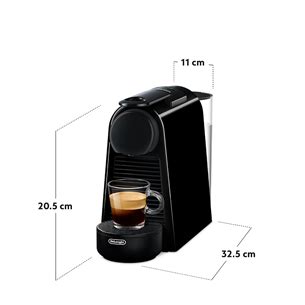 Nespresso Essenza Mini Juodas Kapsulinis Kavos Aparatas EN85 B