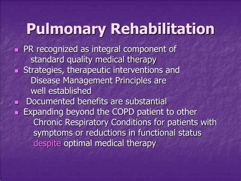 Ppt John Muir Health Pulmonary Rehabilitation Program Powerpoint