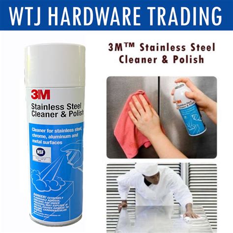 100 Original 3M Stainless Steel Cleaner And Polish 21oz 600g Price