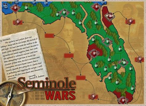 Seminole Wars Map