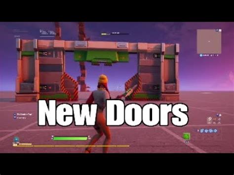 How To Get New Automatic Doors In Fortnite Creative YouTube