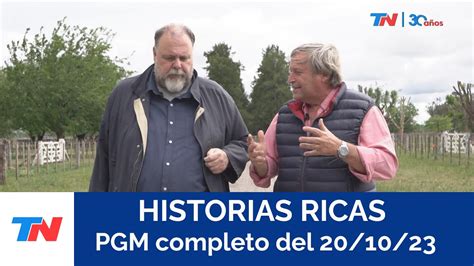 Historias Ricas Programa Completo Del Youtube