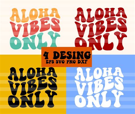 Aloha Vibes Only Svg Aloha Svg Summer Shirt Svg Fruit Svg Etsy