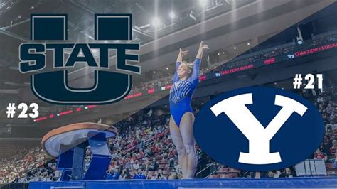 Watch Byu Gymnastics W 2022 Episode 4 Utah State Vs Byu 1 28 22 Byutv