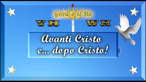 Vds Avanti Cristo E Dopo Cristo Youtube