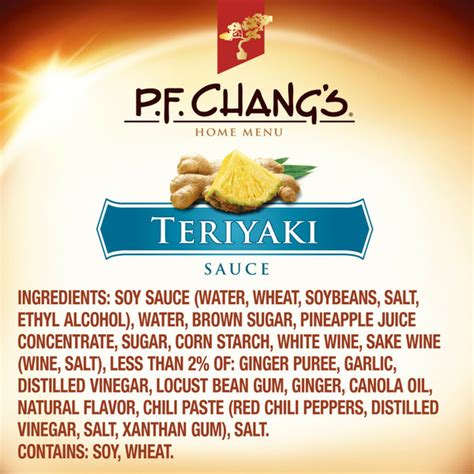 Pf Changs Teriyaki Sauce Roombox