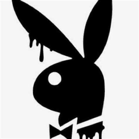 Drippy Playboy Bunny Vinyl Decal Sticker Playboy Bunny Car Etsy