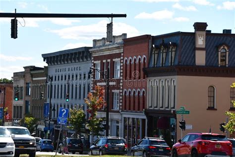 Main Street In Canandaigua New York Editorial Photography Image Of