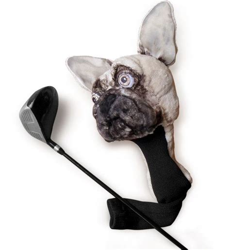 Puppets In A Bag Golf Club Head Covers Custom Dog Portraits Golf Clubs