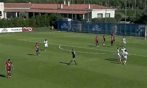 Cagliari Sampdoria Primavera 1 1 Non Basta Montevago Solo Pari