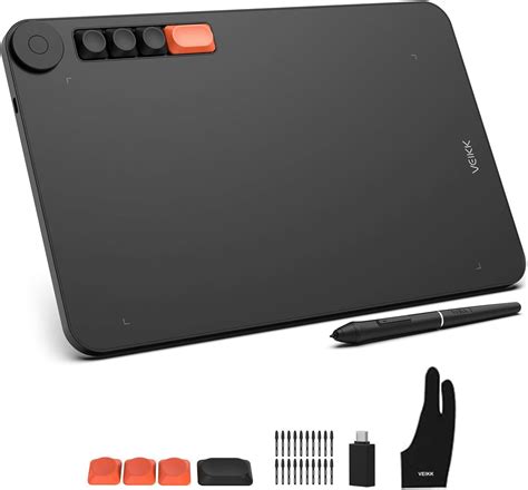 Veikk Vk Tablet De Dibujo De X Pulgadas Osu Tablet Con L Piz