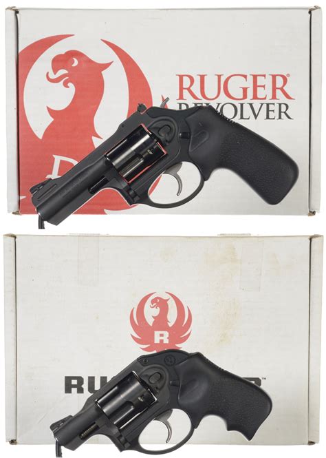 Two Ruger Lcr Double Action Revolvers With Boxes Rock Island Auction