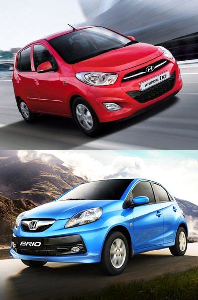 Maruti Ritz Vs Honda Brio Vs Hyundai I10 Business