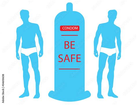 Gay Safe Sex Stock Vector Adobe Stock