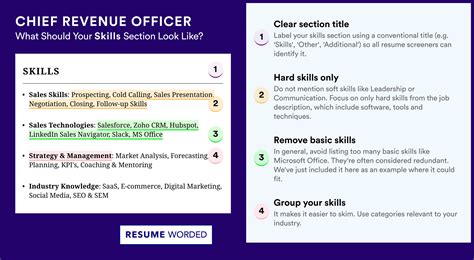 Chief Revenue Officer Resume Examples For 2025 Resume Worded