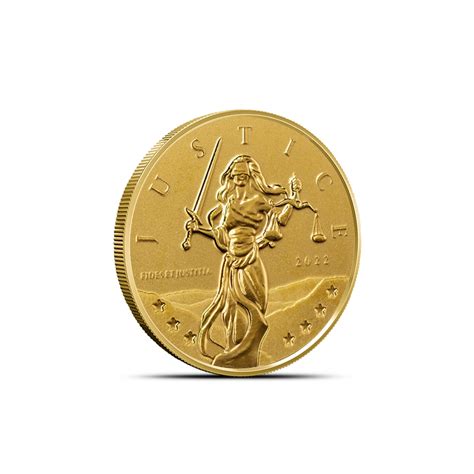 Gibraltar Lady Justice Oz Gold Coin Provident Metals