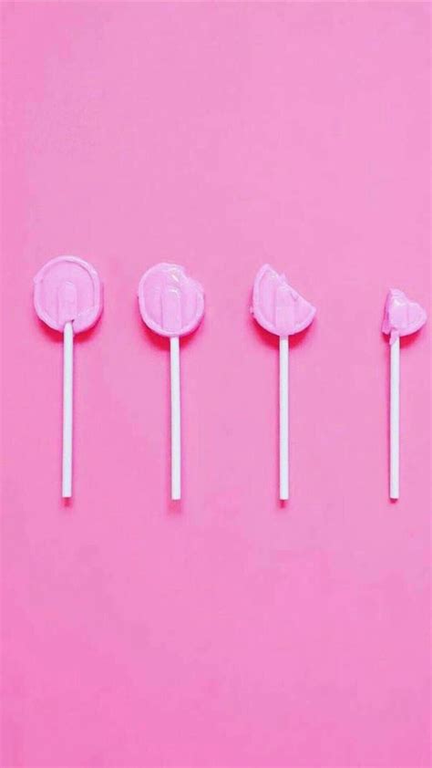 Pink Lollipops Wallpaper For Your Phone Everything Pink Pink