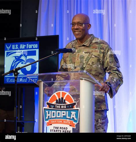 Air Force Chief Of Staff Gen Cq Brown Jr Speaks At The Big Hoopla