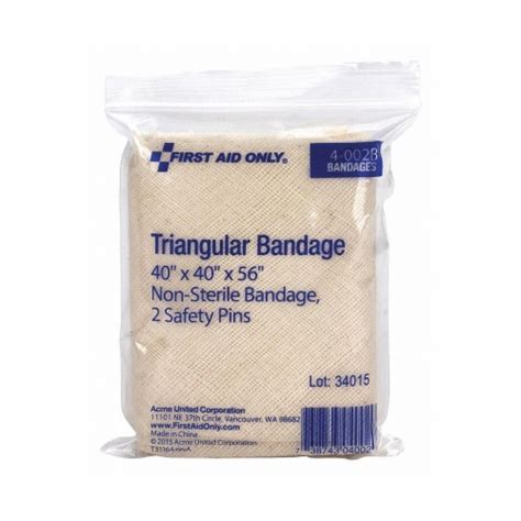 First Aid Only Triangular Bandagemuslin Blend 4 002b 1 Kroger