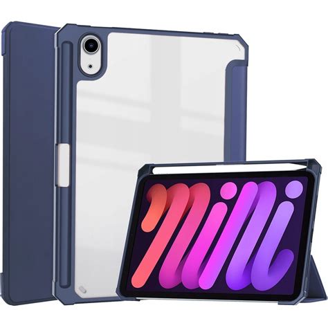 Etui Bizon Case Tab Clear Matt Do Apple Ipad Mini Granatowe