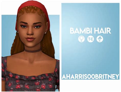 Bambi Hair Adults Mysims Mods