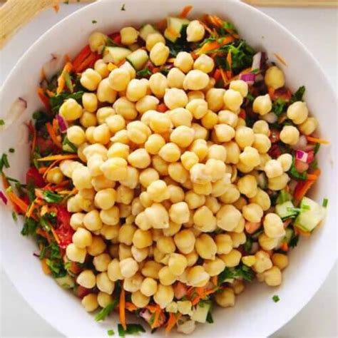 Mediterranean Chickpea Salad Recipe Vegan In The Freezer