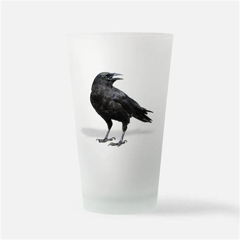 Crow Pint Glasses Crow Beer And Drinking Glasses Cafepress