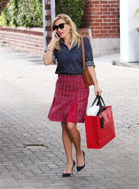 Reese Witherspoon In Red Skirt Gotceleb