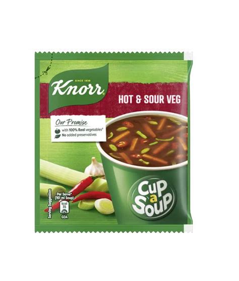 Knorr Cup A Soup Hot Sour Veg G Daily Growcer