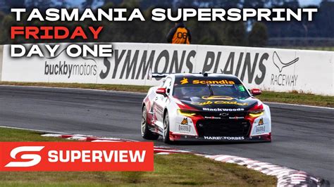 Friday Day One SuperView NED Whisky Tasmania SuperSprint Supercars