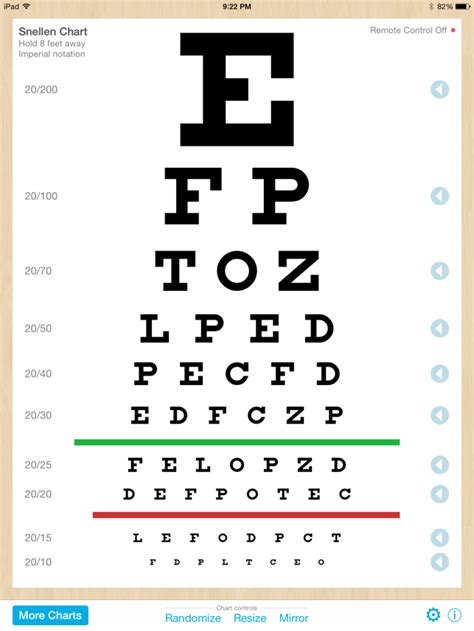 Visual Acuity Chart Printable Web Here Is A Vision Test That You Can