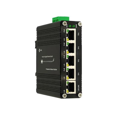 Industrial Ports Gigabit Passive Poe Switch For V Output X