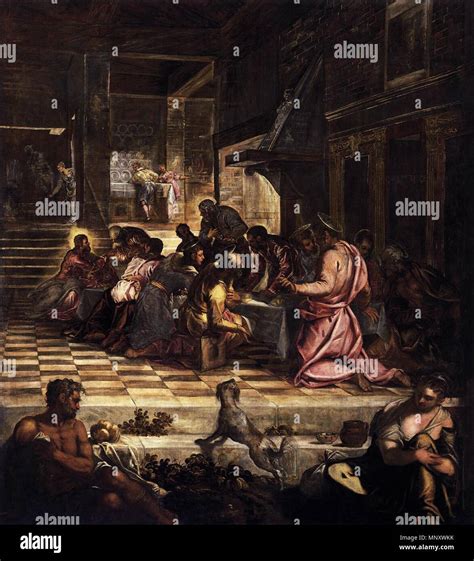 The Last Supper Between 1579 And 1581 1194 Jacopo Tintoretto The