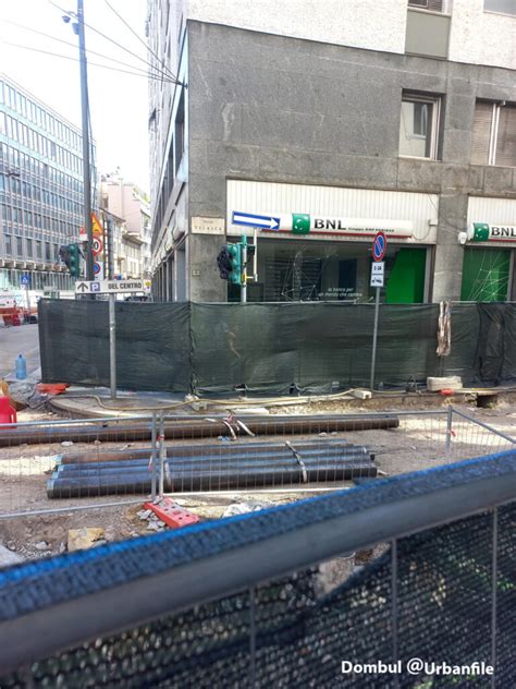 Milano Centro Storico Cantieri M Da Sforza A Sant Ambrogio