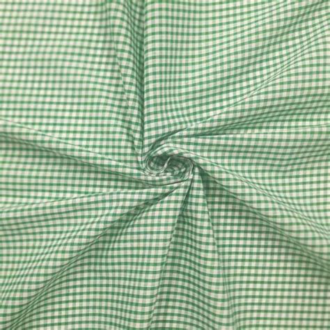 Es Pc Emerald Gingham Polycotton Lady Sew And Sew