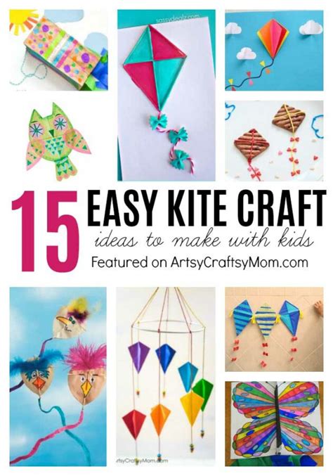 15 Easy Kite Craft Ideas for Kids - Artsy Craftsy Mom