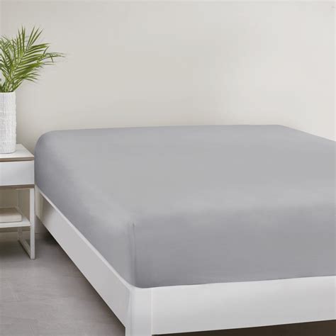 Comfort Spaces Plainweave Microfiber Fitted Sheet, 14" Deep Pocket ...