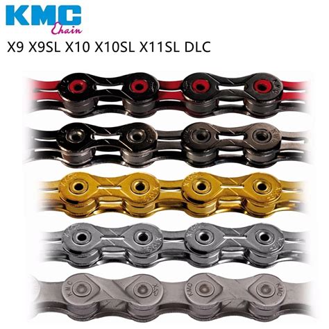 Kmc Z99 X10el X10 93 X11el X10sl Dlc Extra Light Double X Chain 9 10 11