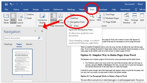 How To Delete a Page or Whitespace from Word