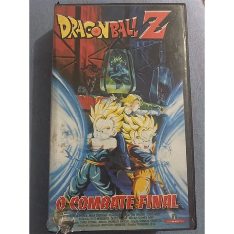 Dragon Ball Z O Combate Final Vhs Shopee Brasil