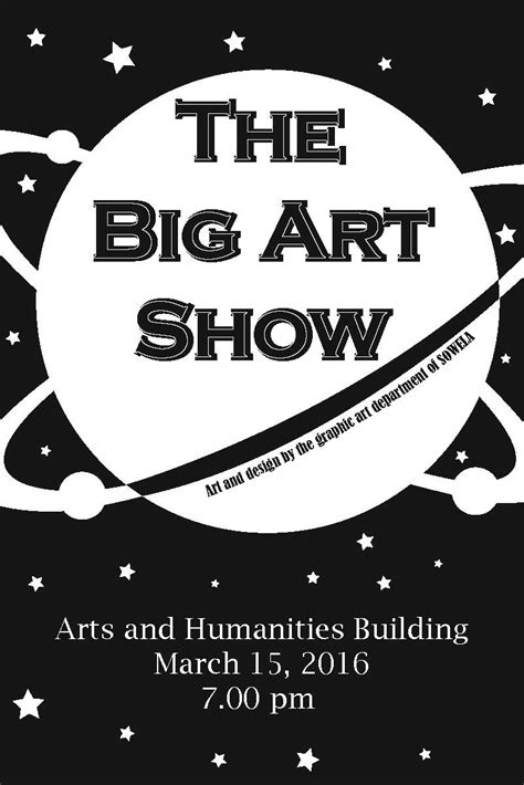 The Big Art Show Poster Designs on Behance