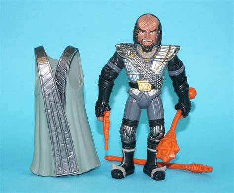 Star Trek Tng Series Klingon Warrior Worf Complete Playmates