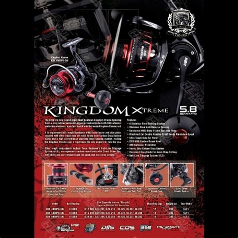 Reel Seahawk Kingdom Extreme SW 6000PG Shopee Malaysia