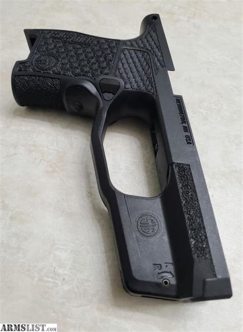 Armslist For Sale Sig P365 Custom Gray Guns Grip Module With Custom Stippled Sig Lima Green