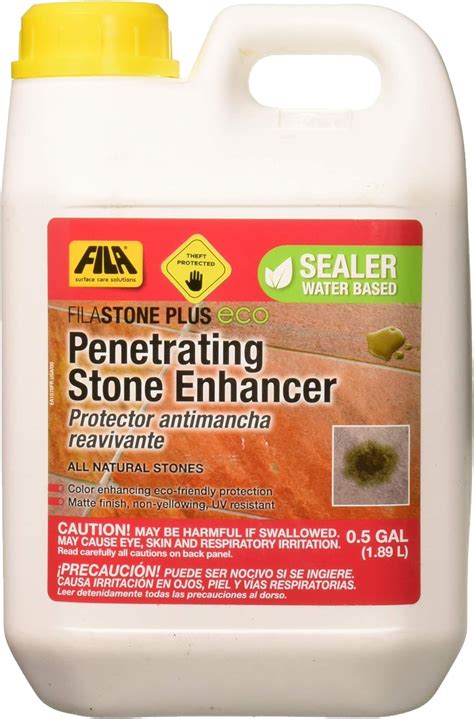 FILA Stone Enhancer Sealer Stoneplus Eco 0 5 Gallon Water Based