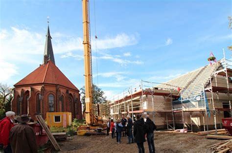 Richtfest Gemeindehauses Der Evangelisch Lutherischen Kirchengemeinde