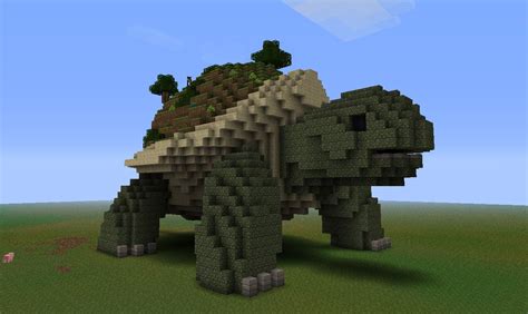 Creatures Giant Tortoise Minecraft Project Minecraft Projects